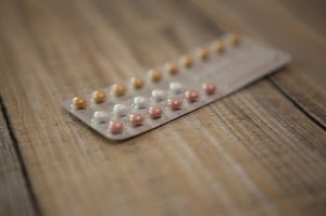 Birth Control Pills on the Table